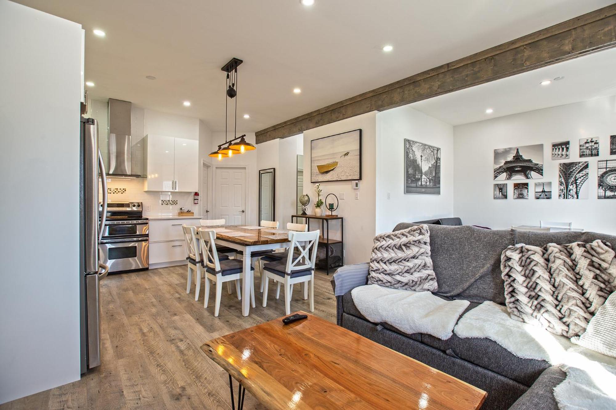 5705-Modern 2 Bd / Fully Equipped, Near Dt Mtl Leilighet Montréal Eksteriør bilde