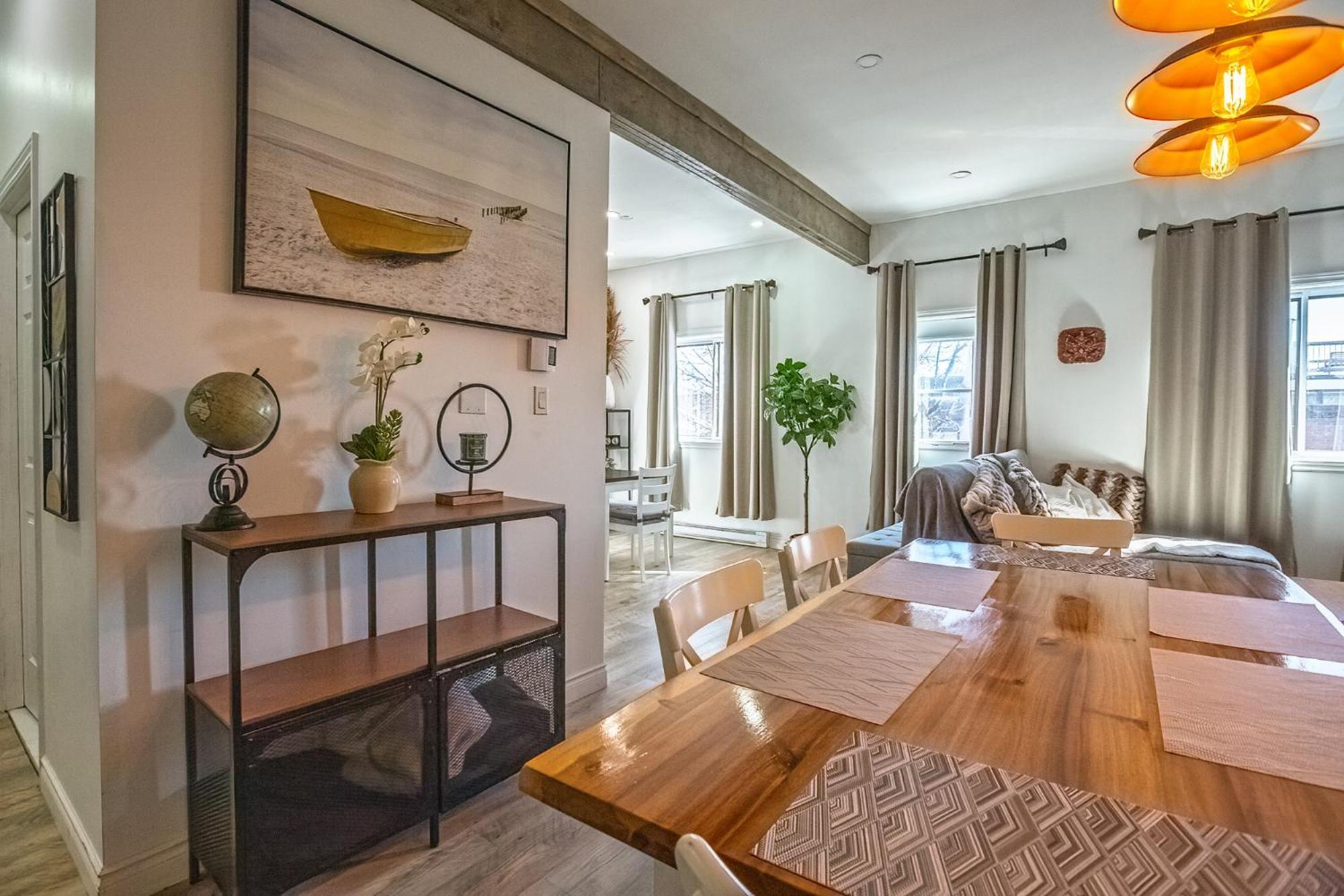 5705-Modern 2 Bd / Fully Equipped, Near Dt Mtl Leilighet Montréal Eksteriør bilde